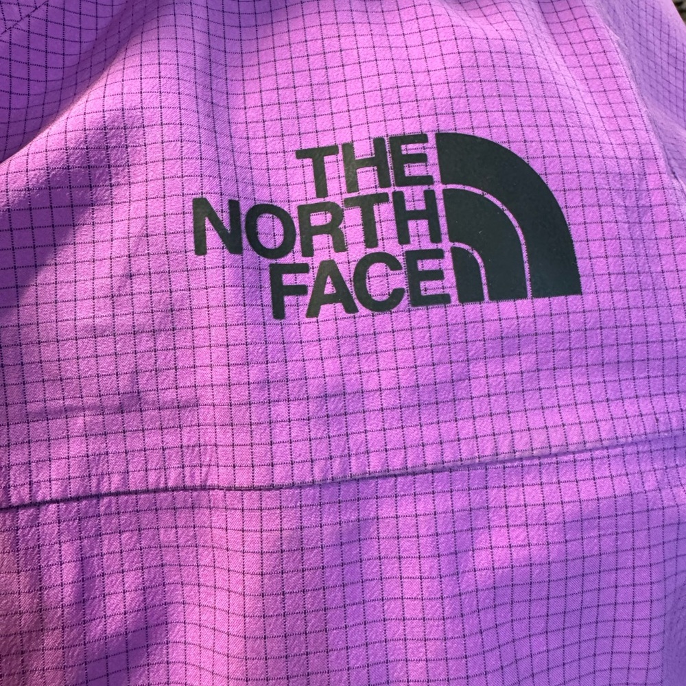The North Face Women’s Bright Purple Ski Jacket with Hood - Picture 4 of 8